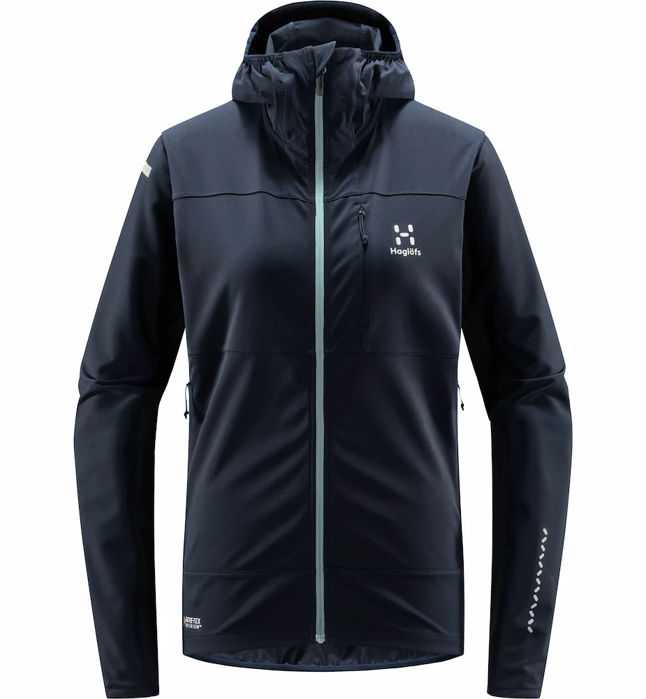 Women's jacket Haglöfs L.I.M Hybrid softshell Tarn blue/Frost blue