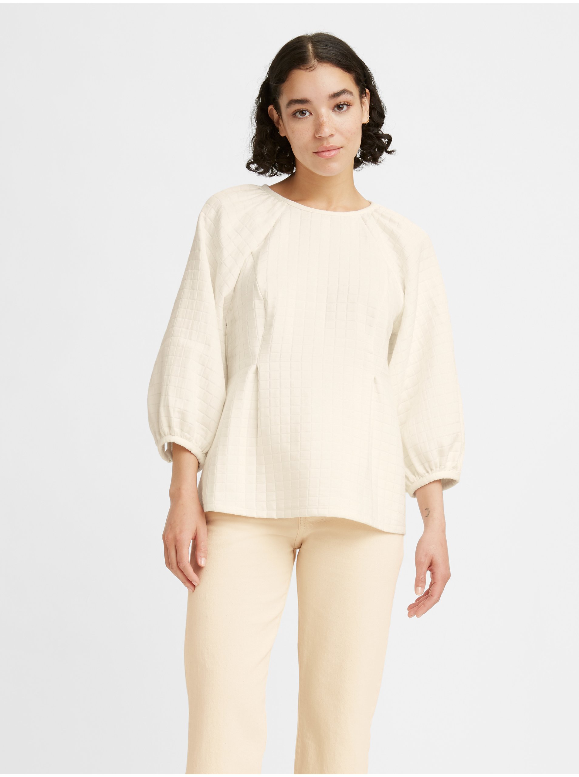 Levi's Levi's® Creamy Women's Loose Three-Quarter Sleeve Blouse - Women