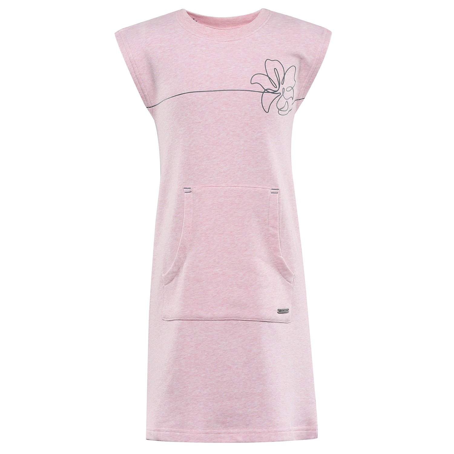 Children's dress ALPINE PRO HUDERO roseate spoonbill