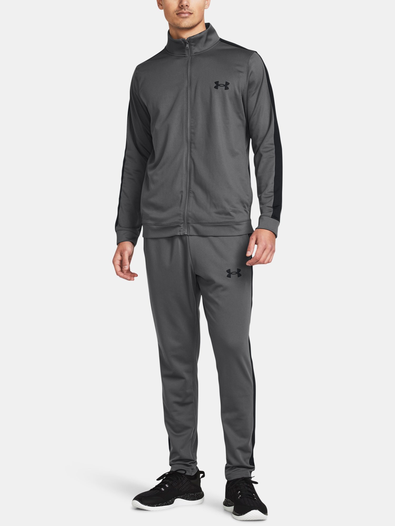 Under Armour UA Knit Track Suit-GRY - Men