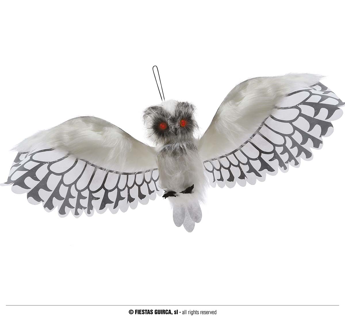 Guirca Visiaca dekorácia - Sova 55 cm