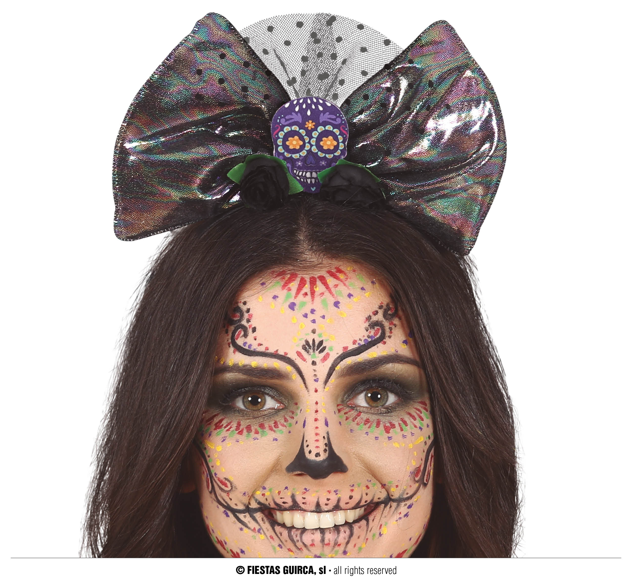 Guirca Čelenka - Kostra a čierna ruža