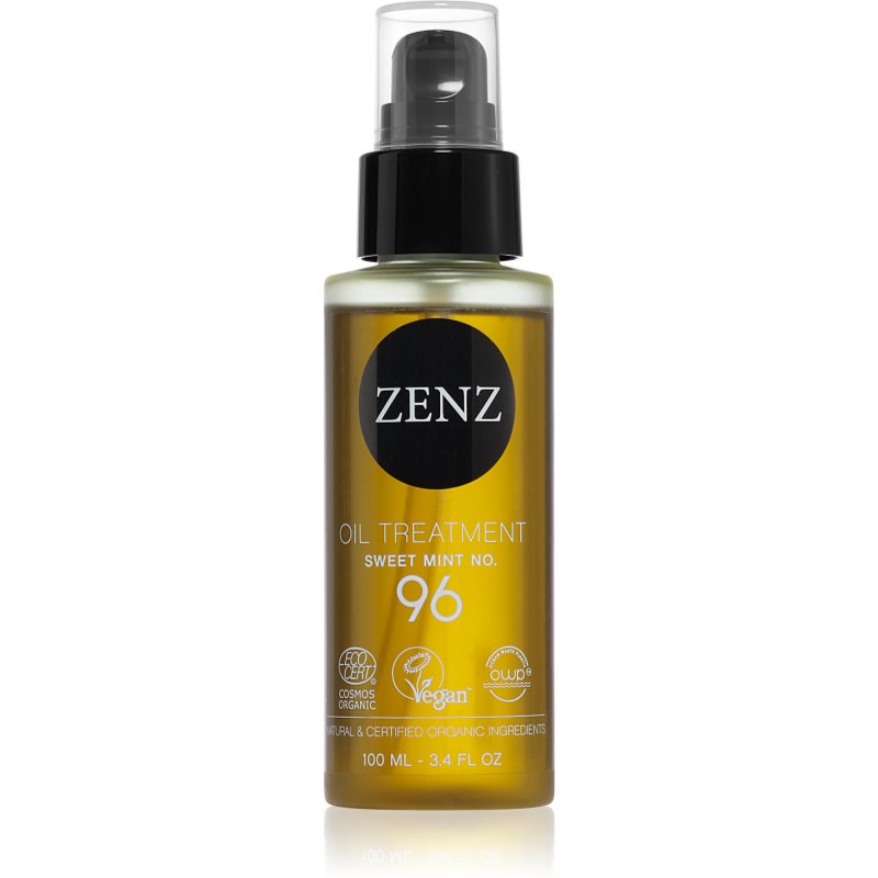 ZENZ Organic Sweet Mint No. 96 olej na vlasy a vlasovú pokožku 100 ml