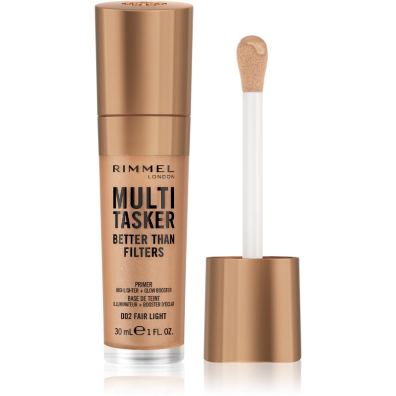 Rimmel Multi-Tasker Better Than Filters rozjasňujúca podkladová báza odtieň 002 Fair Light 30 ml