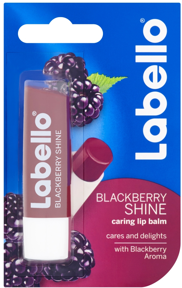 Labello Blackberry Shine Tónovací balzam na pery 4.8 g