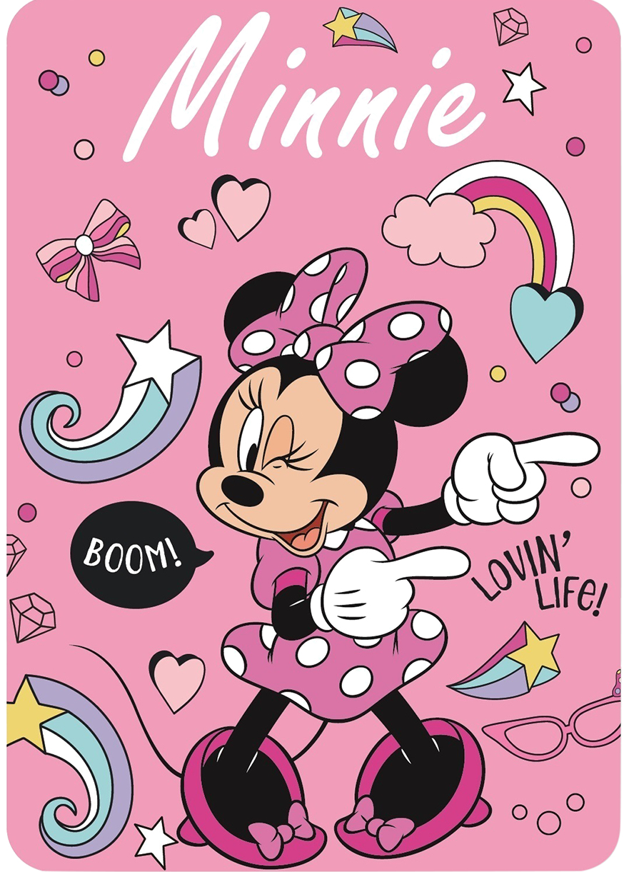 Disney Detská deka Minnie Mouse 