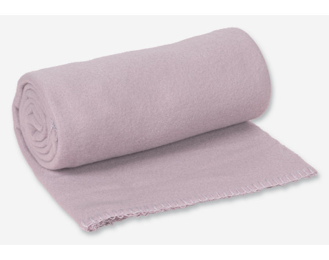 Deka fleece 130x160 cm, ružová%