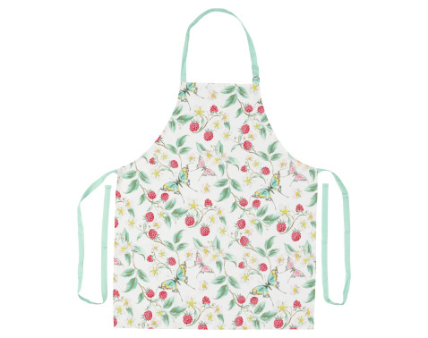 Kuchynská zástera Maliny, 70x85 cm%