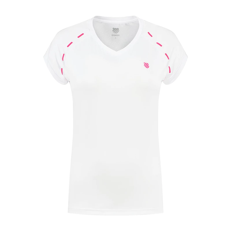 Women's T-shirt K-Swiss Hypercourt Express Tee 2 White M