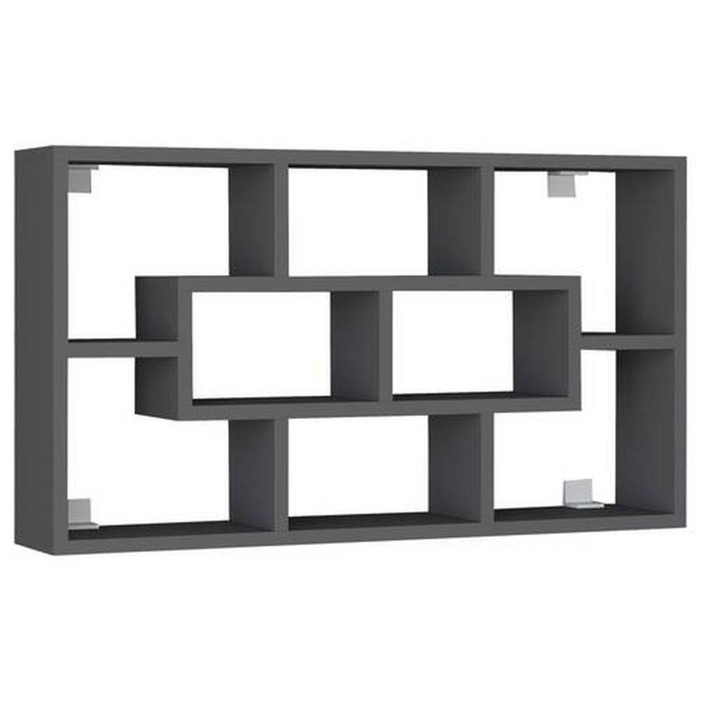 Nástenný Regál Opila Š: 85 Cm, Antracitový