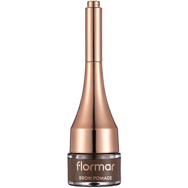 flormar Brow Pomade pomáda na obočie so štetčekom odtieň 03 Brown 2,2 g