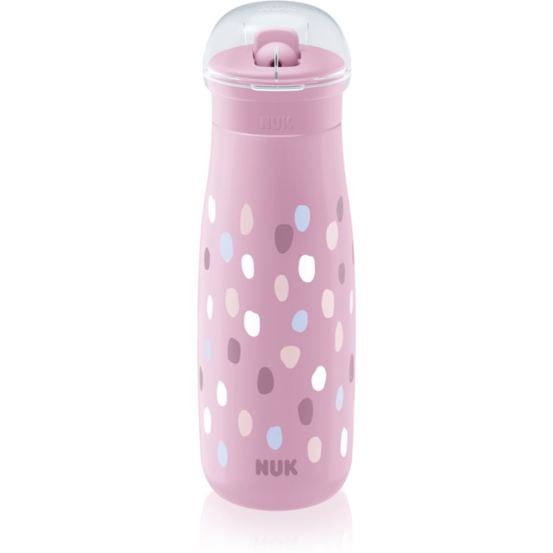 NUK Mini-Me Flip detská fľaša Pink 12m+ 450 ml