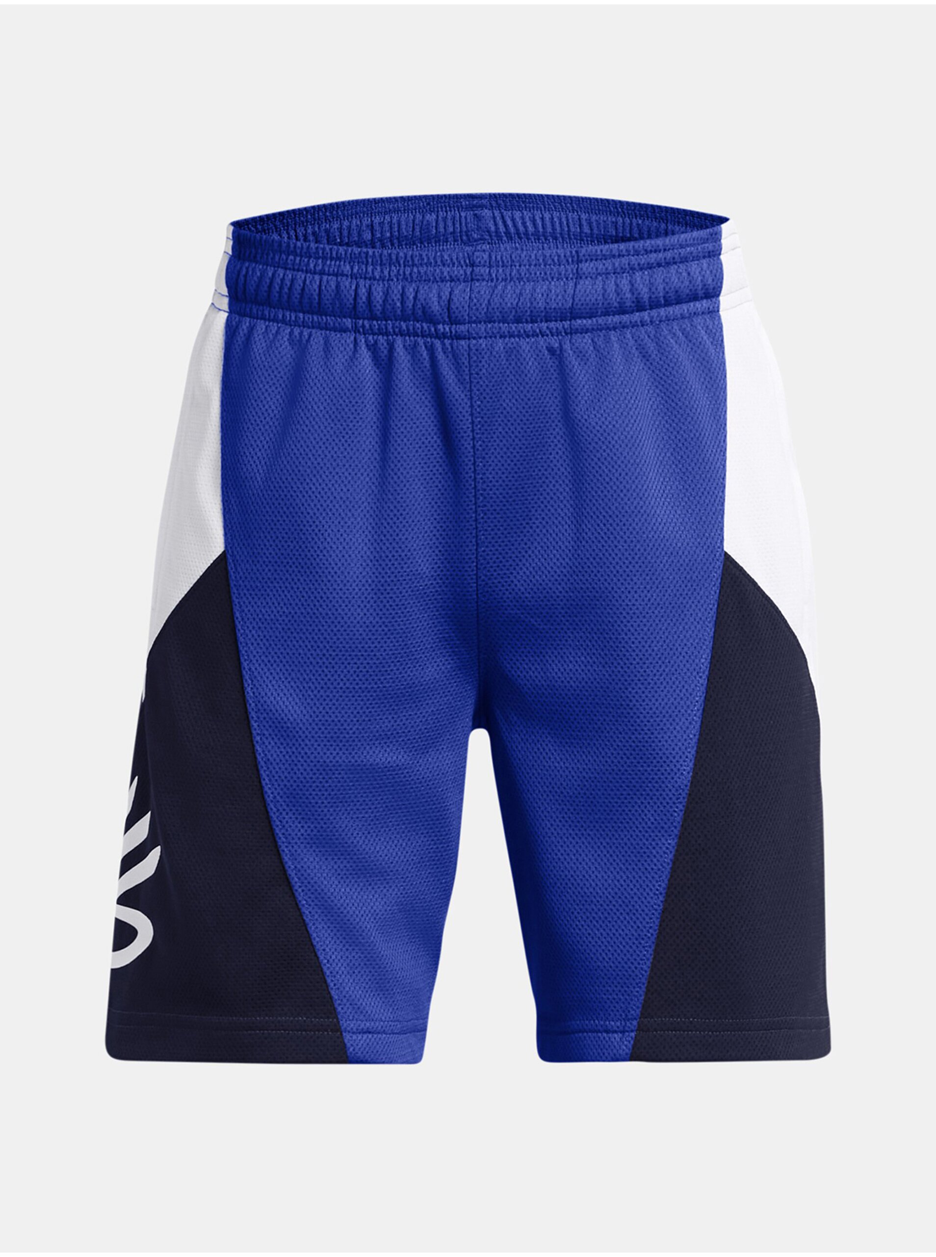 Tmavomodré športové kraťasy Under Armour Curry Boys Splash Short