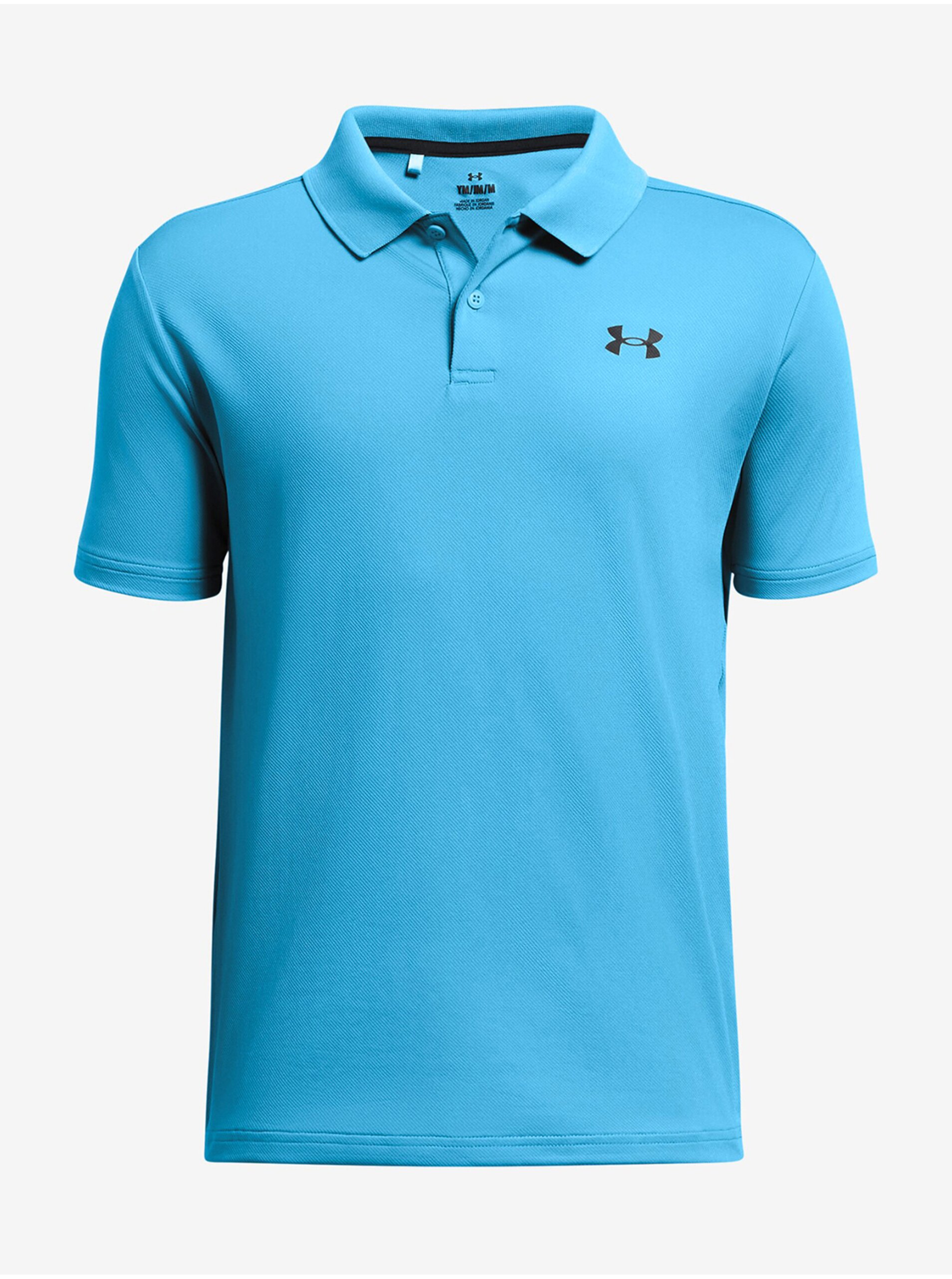 Modré chlapčenské športové polo tričko Under Armour UA Performance Polo
