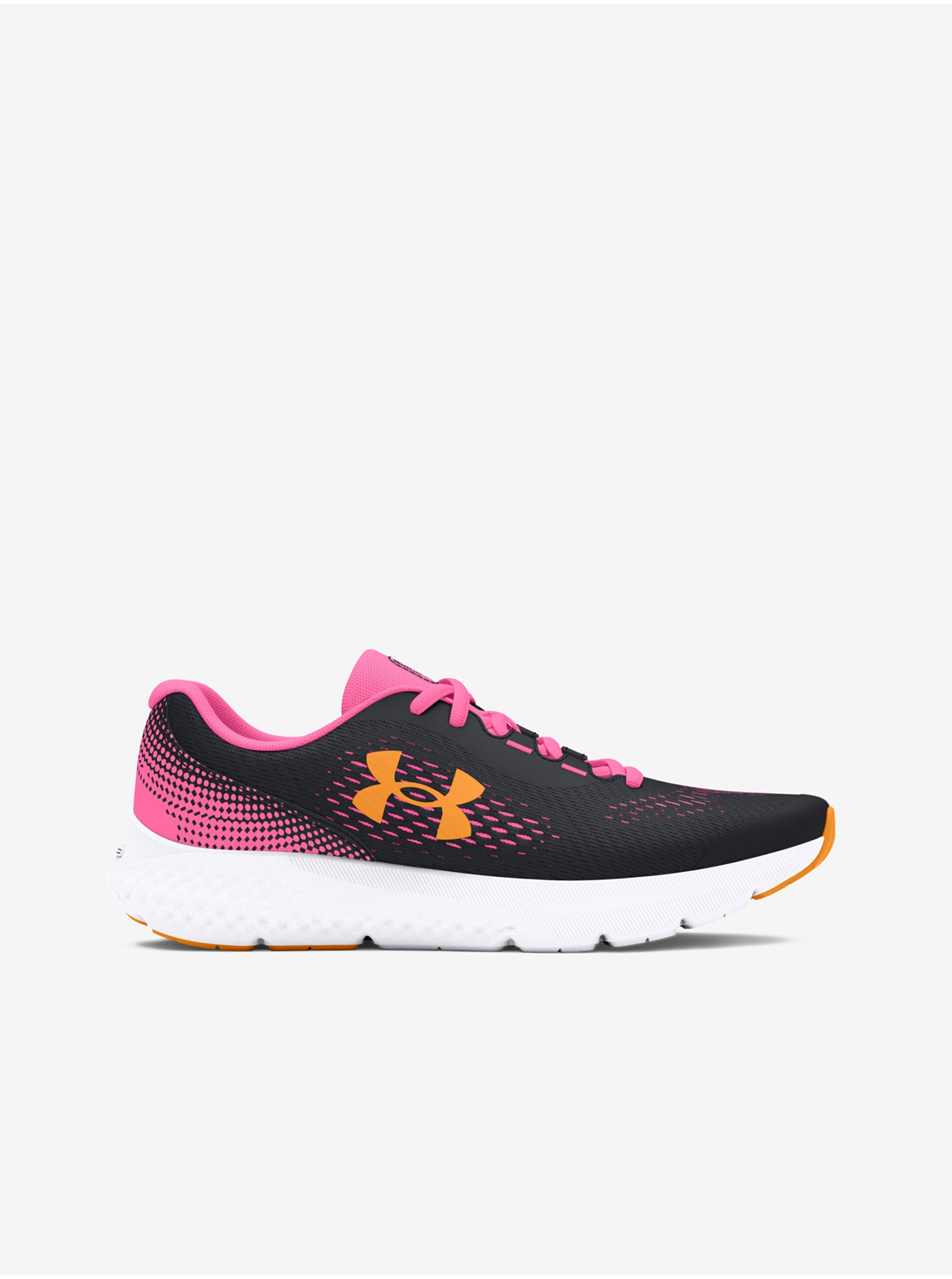 Čierne dievčenskú tenisky Under Armour UA GGS Charged Rogue 4