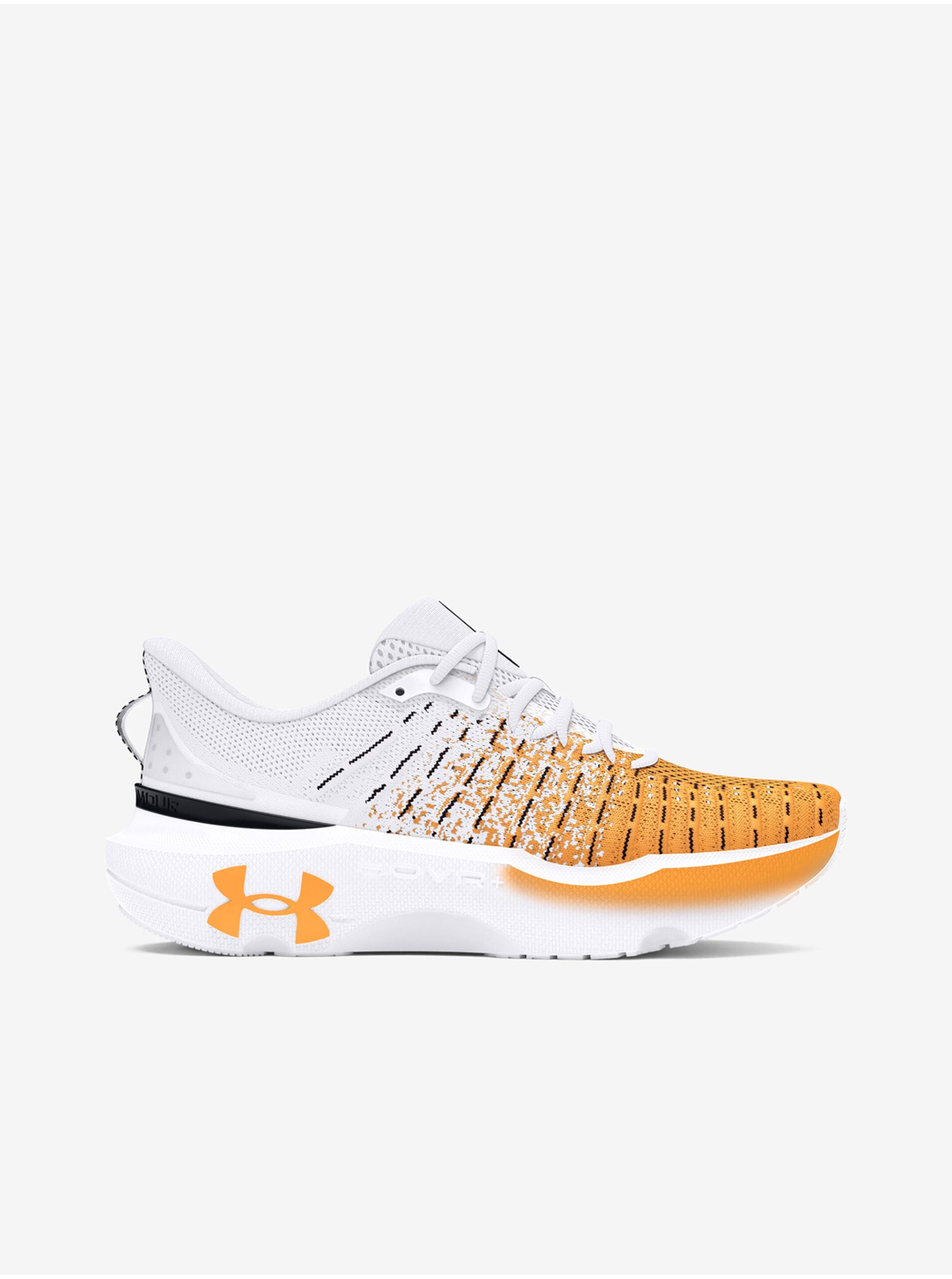 Bielo-oranžové pánske športové tenisky Under Armour UA Infinite Elite We Run