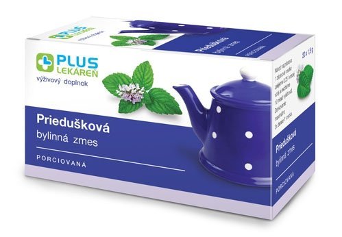 PLUS LEKÁREŇ Priedušková bylinná zmes, 20x1,5g