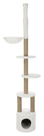 Trixie Aurelio scratching post, floor to ceiling, 220–250 cm, white