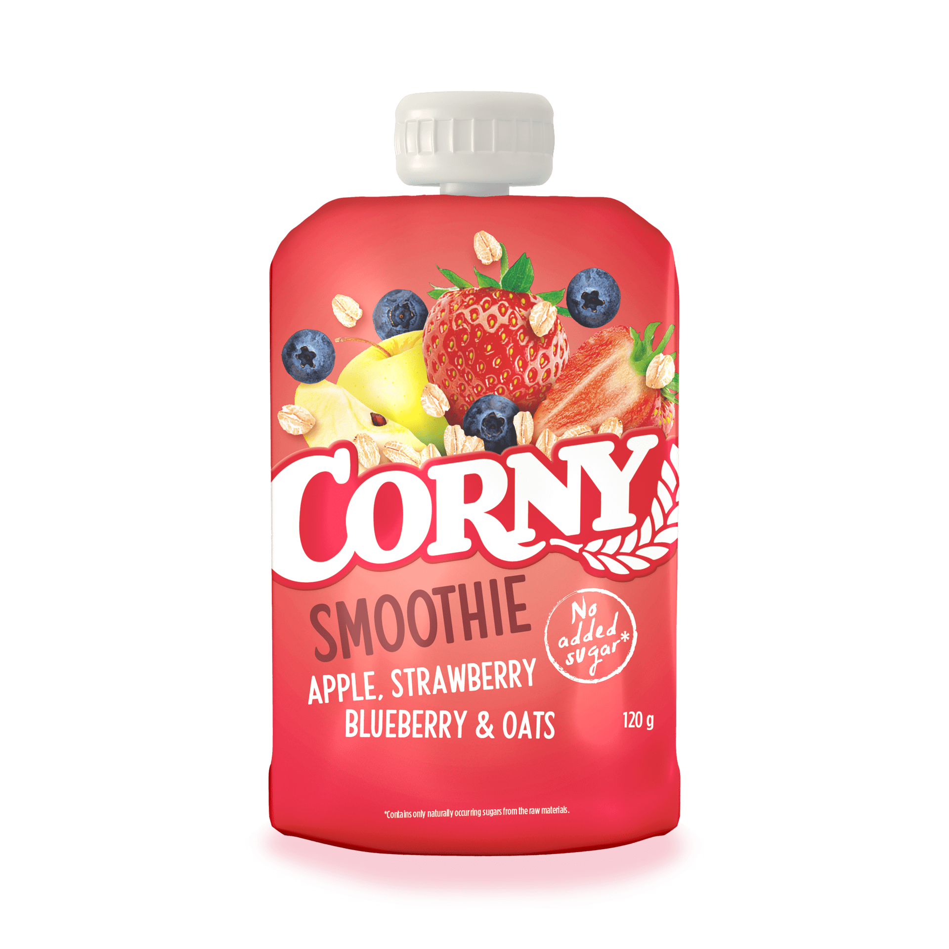 Corny kapsička Smoothie jablko, jahoda, borůvka, ovesné vločky 120 g