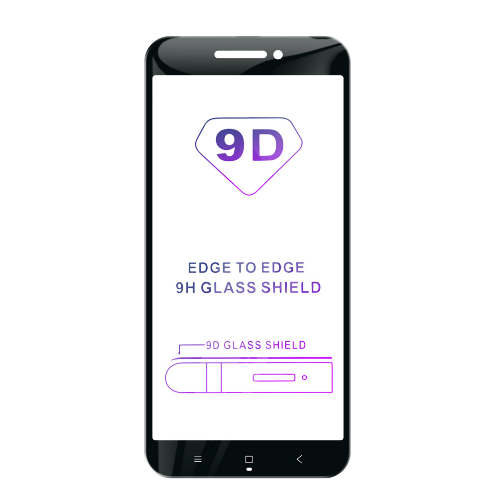 Tvrdené sklo iSaprio 9D BLACK pre Xiaomi Redmi 4A