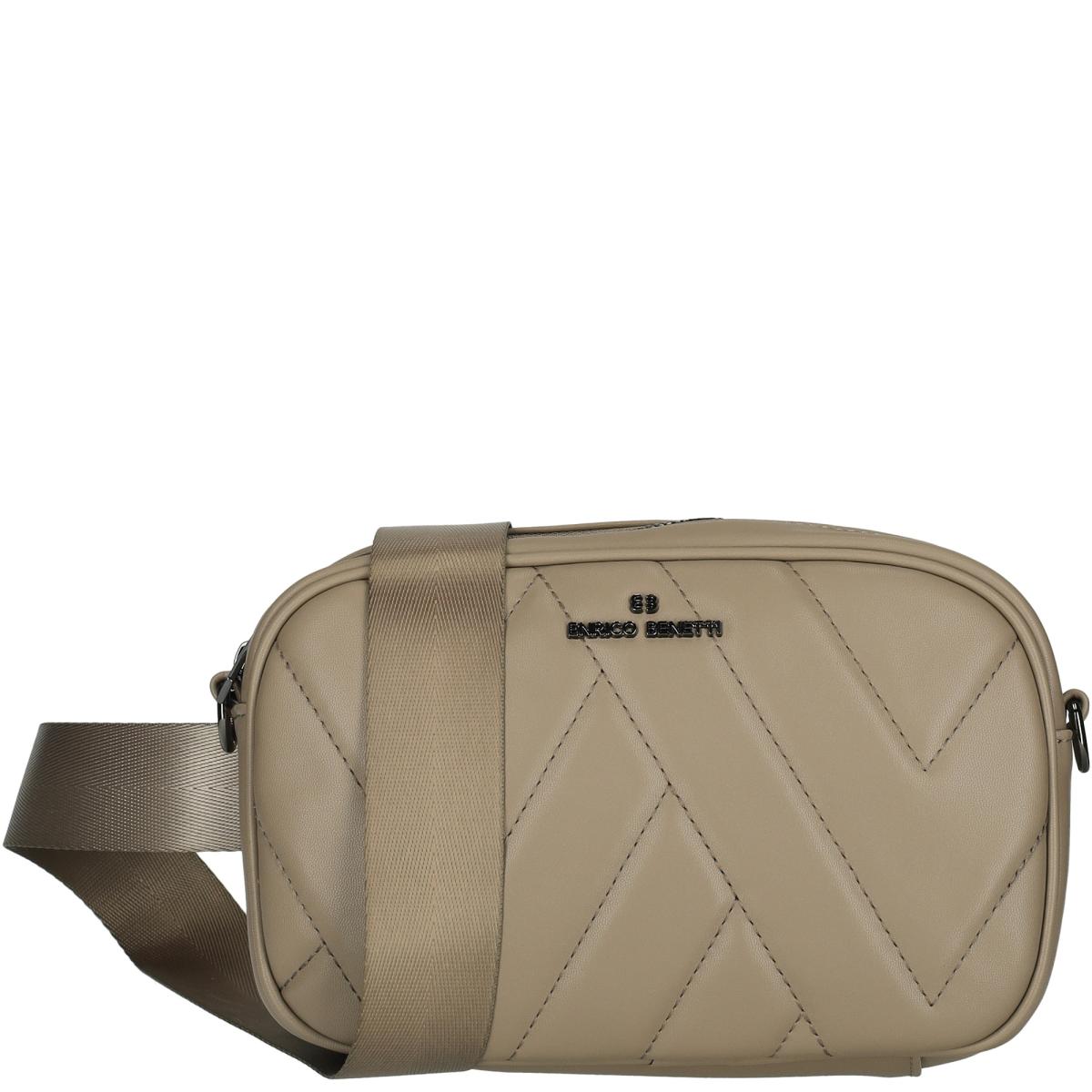 Enrico Benetti dámska crossbody kabelka Evie - taupe