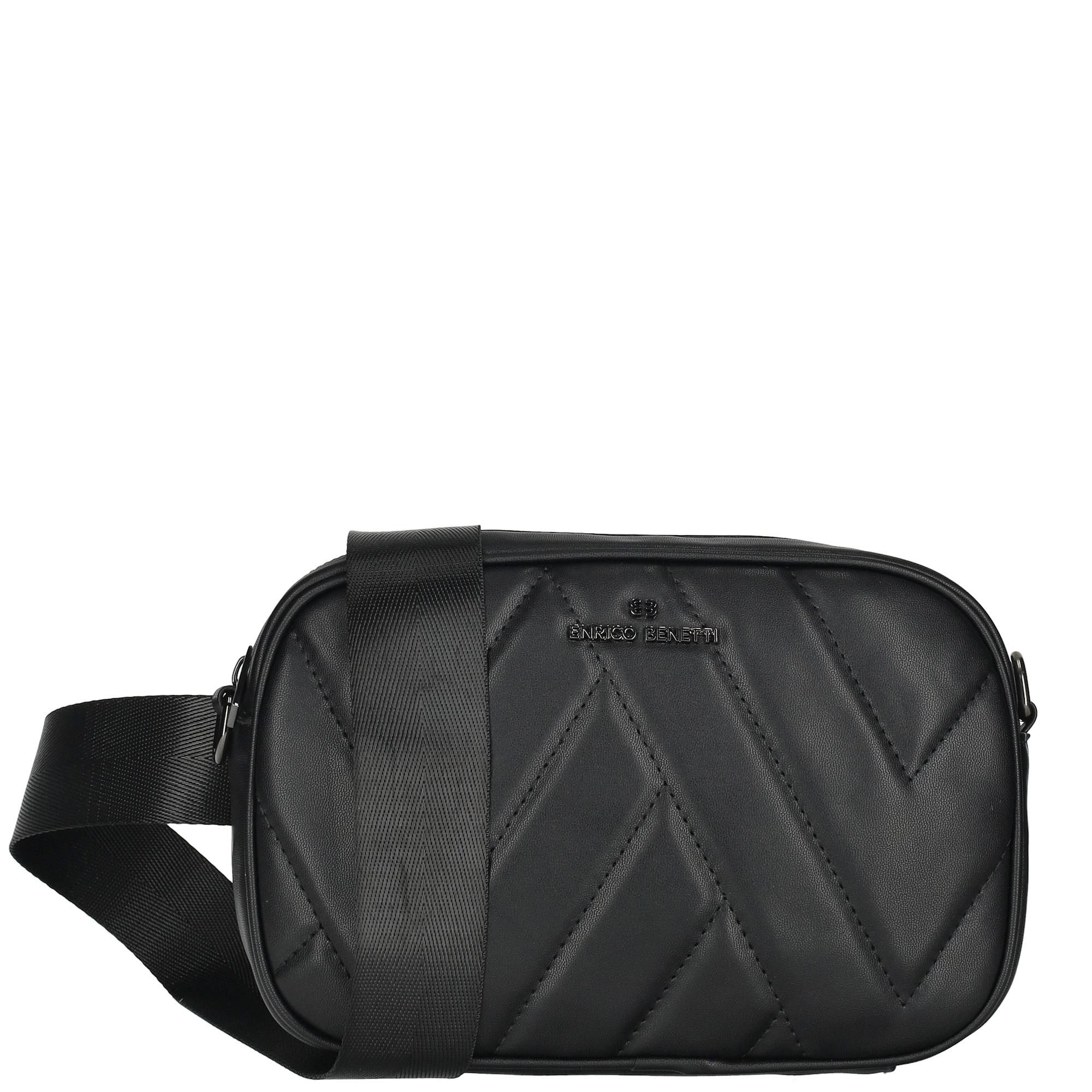 Enrico Benetti dámska crossbody kabelka Evie - čierna