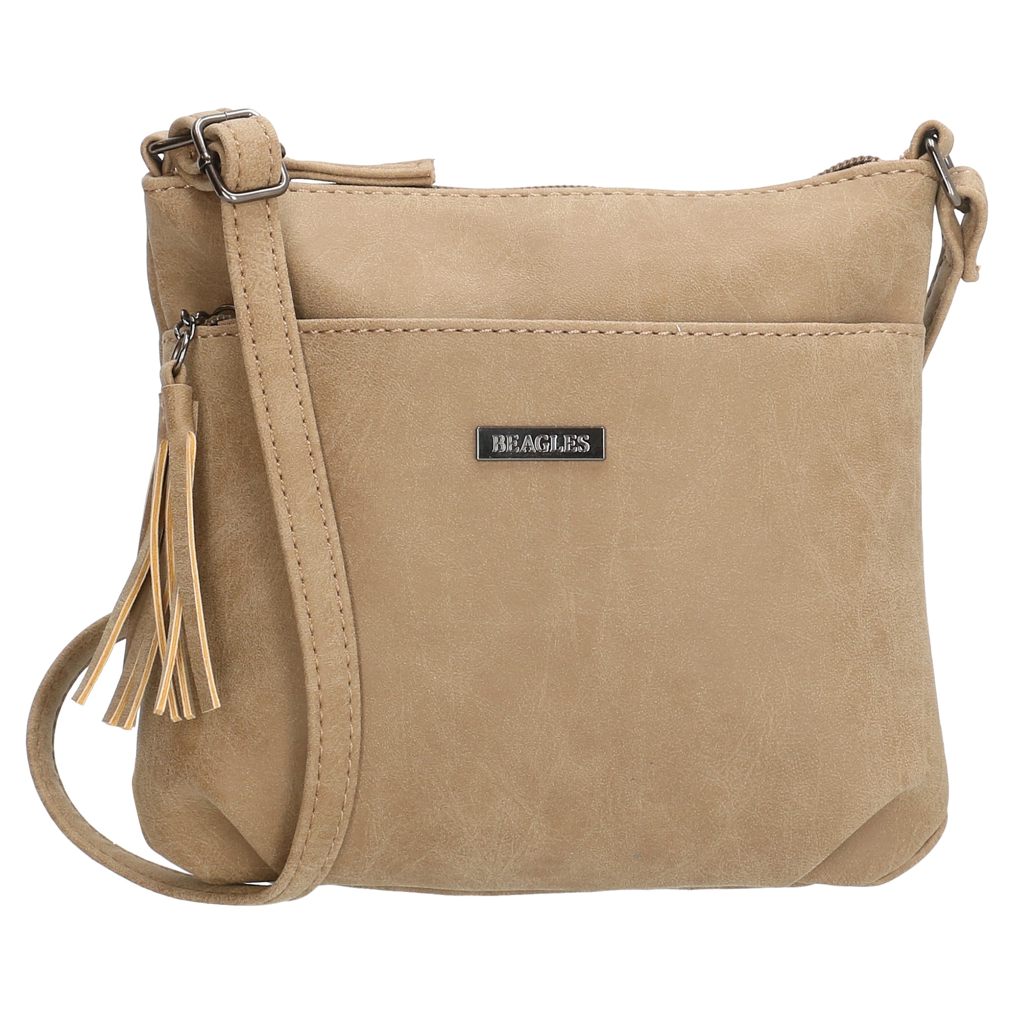 Dámska menšia crossbody taška Beagles La Costera - taupe