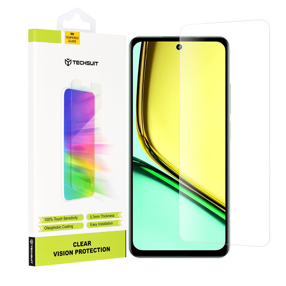 Techsuit ochranné sklo 9H pre Realme C67 4G  KP31012