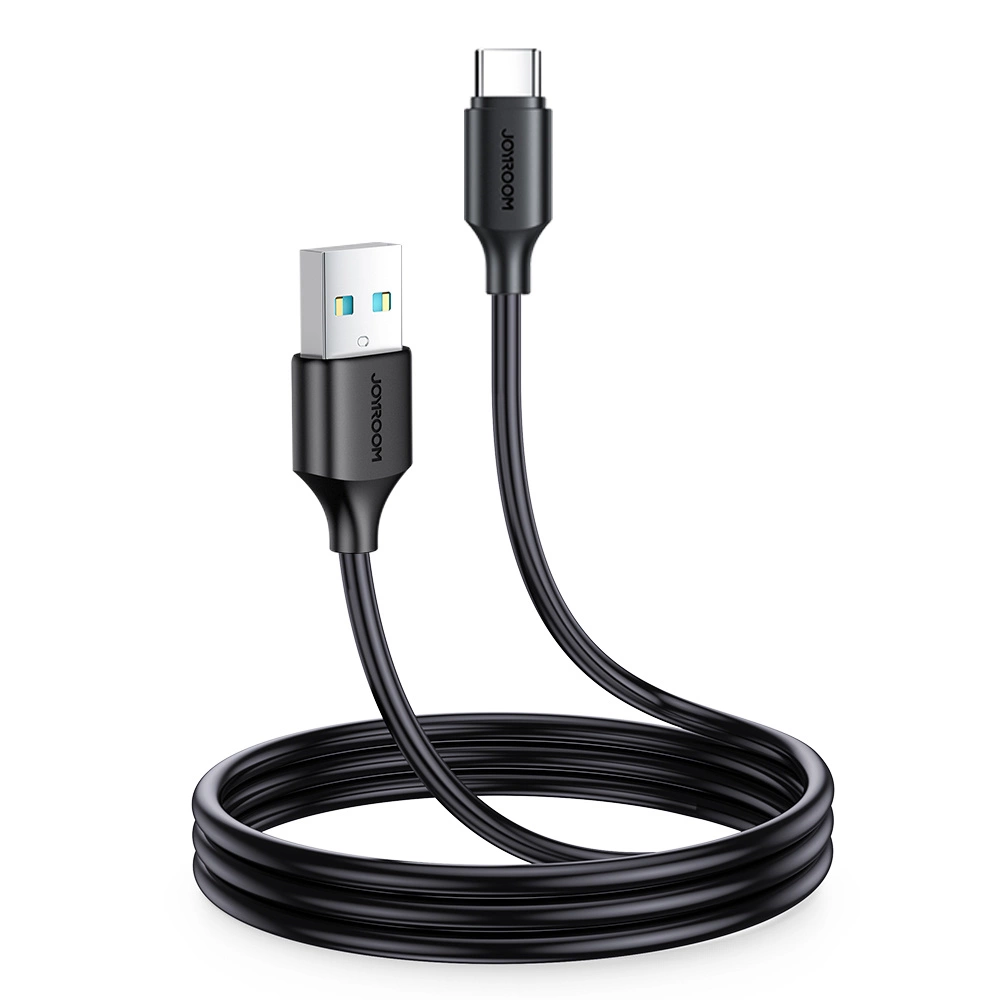 Joyroom Nabíjací a Dátový Kábel USB na USB typ-C - (3A, 1m) - Čierna KP31052