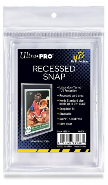UltraPro Obal na kartu - Ultra Pro UV Recessed Snap Card Holder