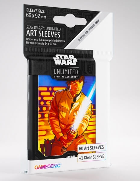 Gamegenic Obaly na karty Star Wars: Unlimited - Luke Skywalker - 60 ks