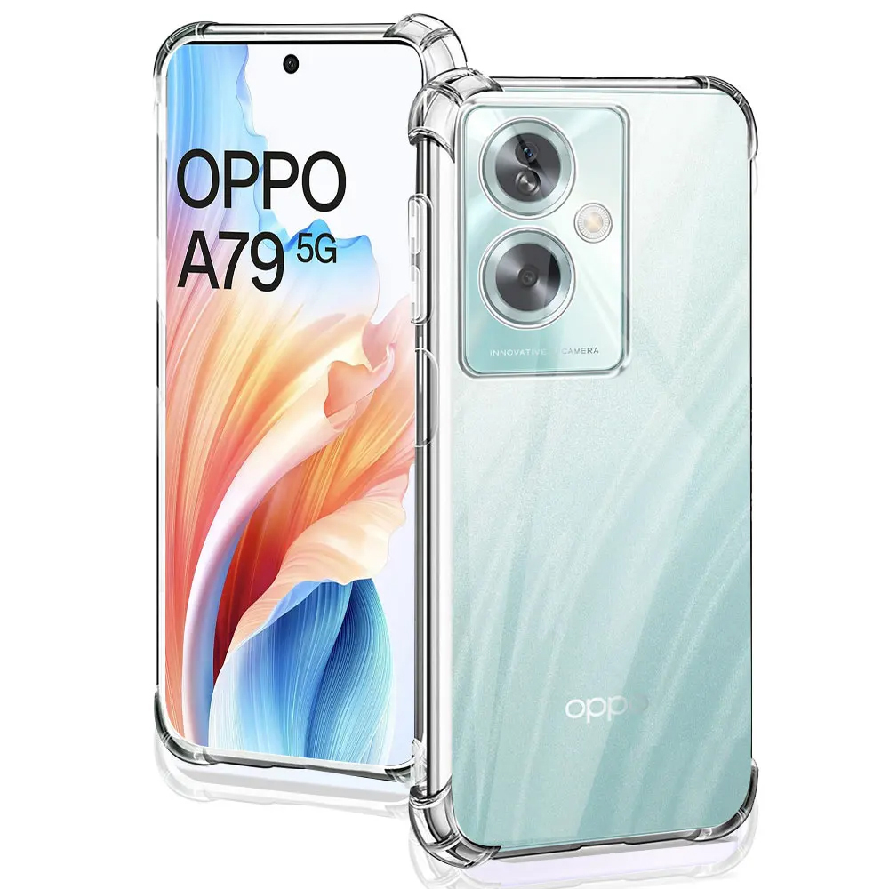 Techsuit Oppo A79 5G Anti Shock silikonové púzdro  KP30968 transparentná