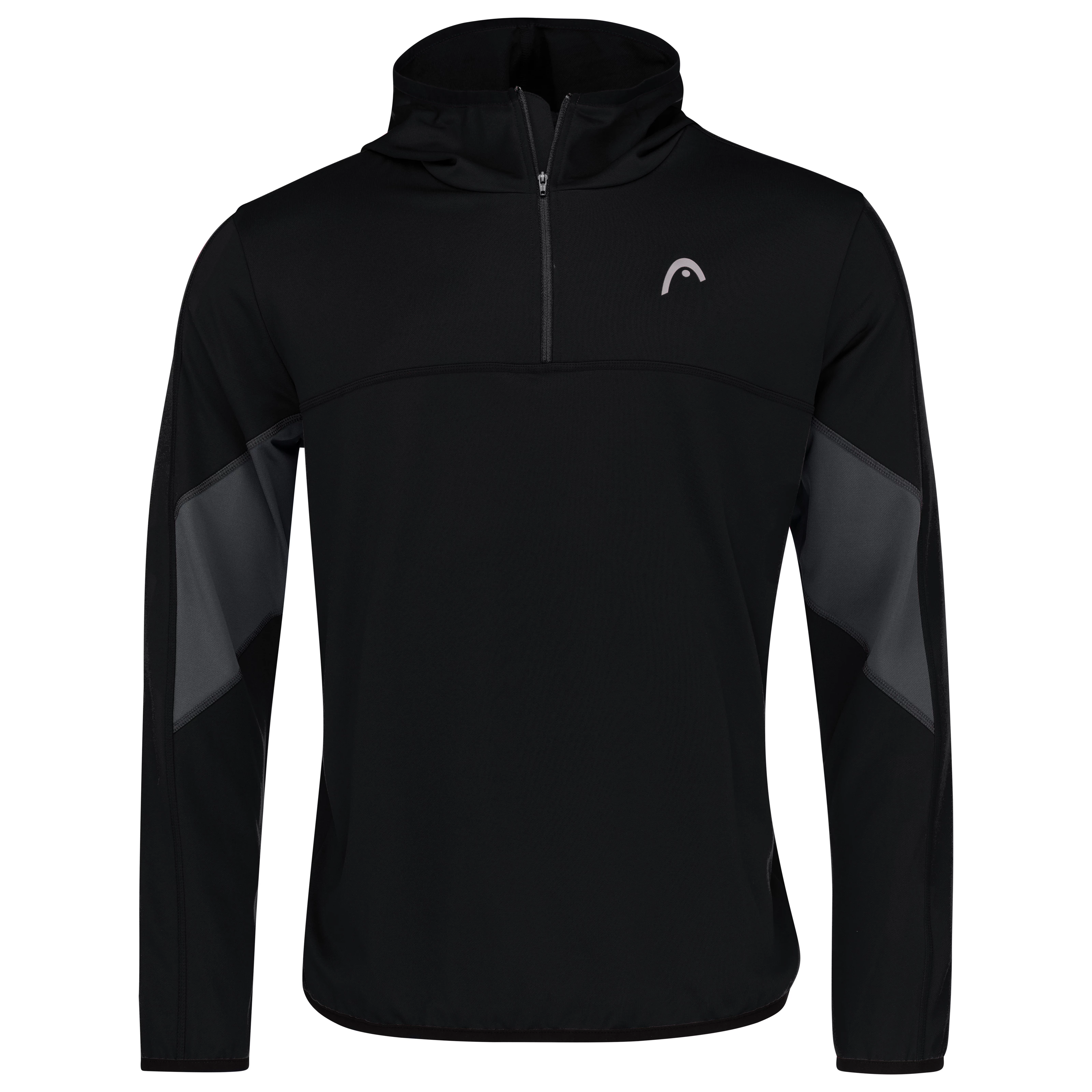 Pánská mikina Head  Club 22 Tech Hoodie Men Black L