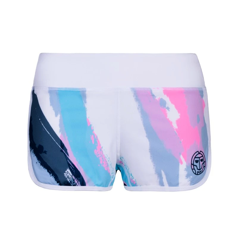 Women's Shorts BIDI BADU Hulda Tech 2 In 1 Shorts White/Aqua L