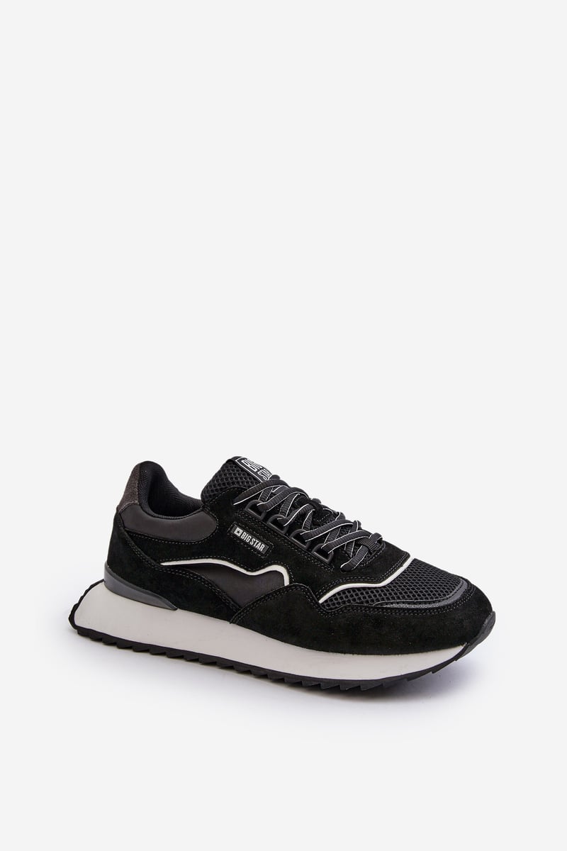 Men's Sneakers Big Star Memory Foam System Black