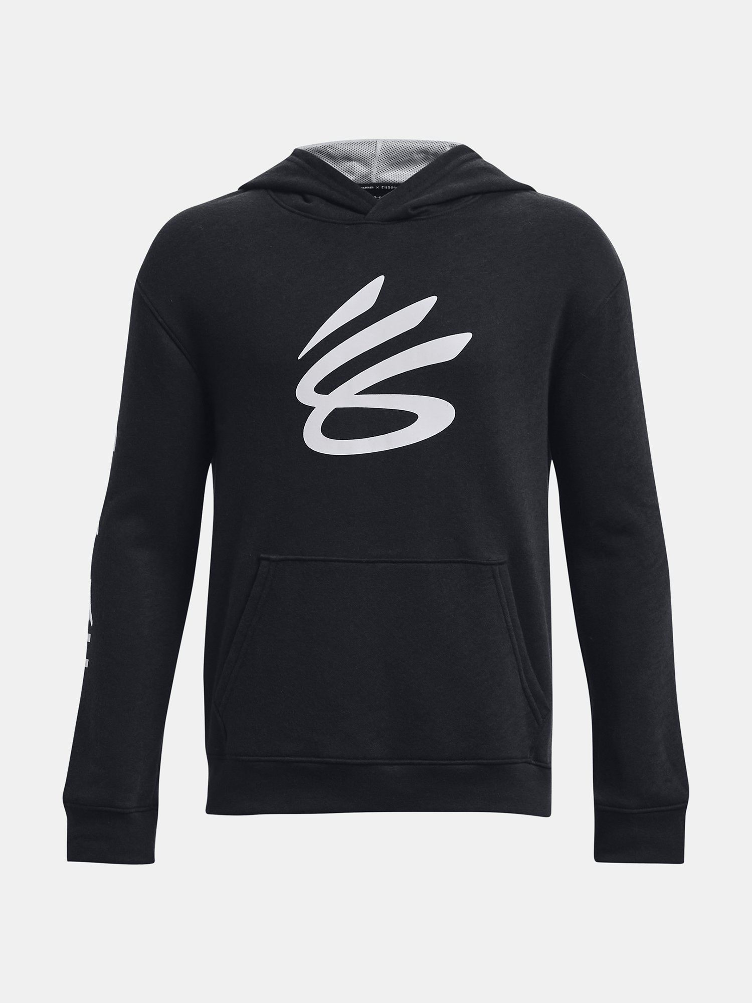 Under Armour Mikina Curry Boys Splash Hoodie-BLK - Kluci