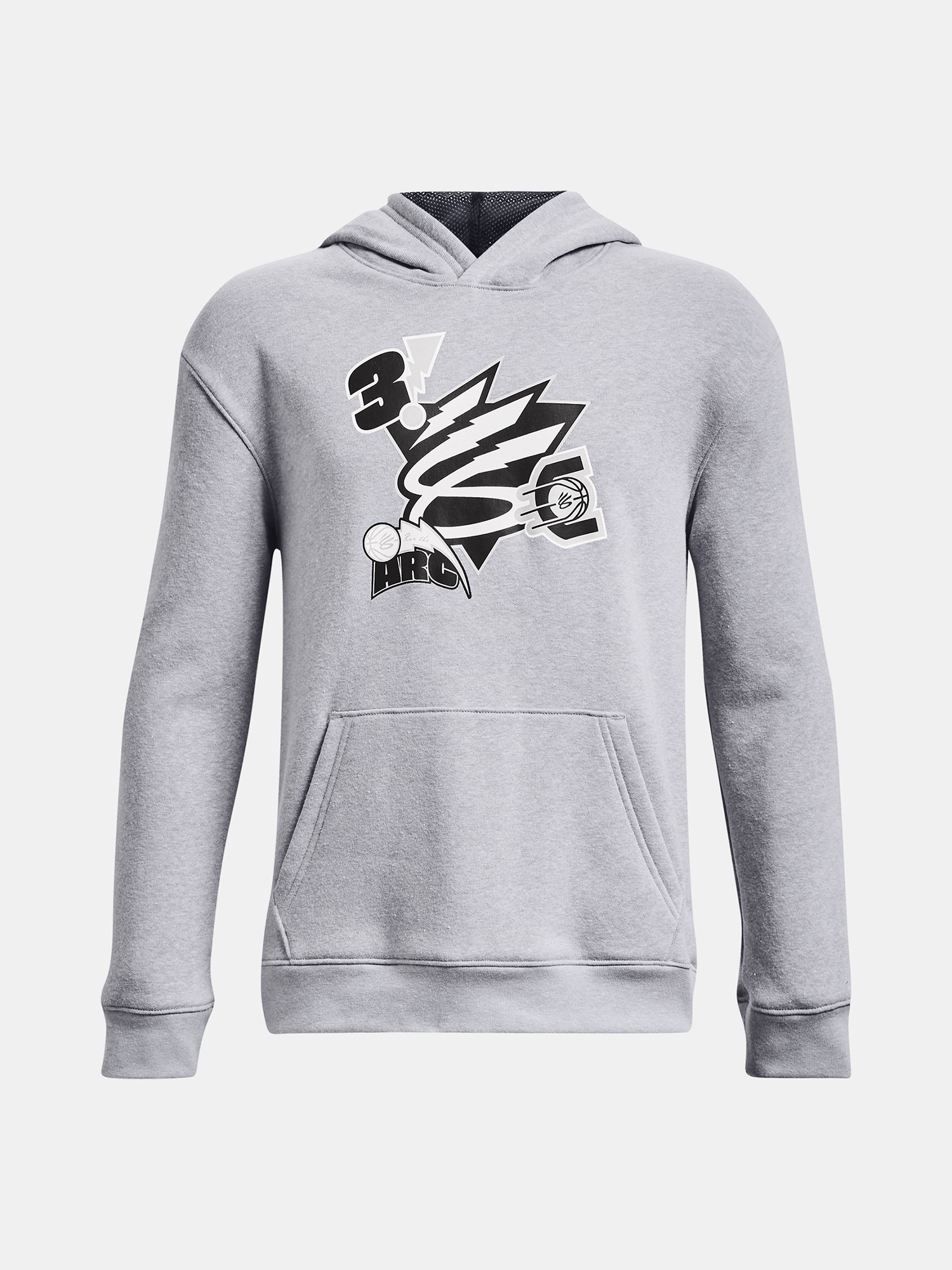 Under Armour Curry Boys Big Splash Hoodie - GRY - Boys