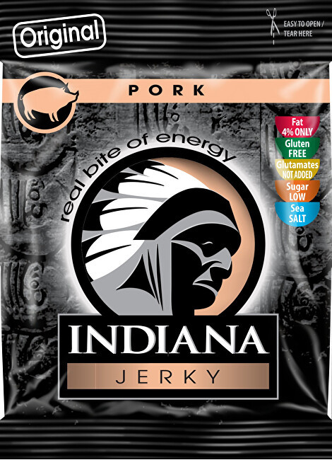 Indiana Jerky Vepřové Original