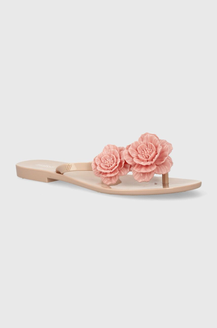 Žabky Melissa MELISSA HARMONIC SPRINGTIME AD dámske, ružová farba, na plochom podpätku, M.35704.T135