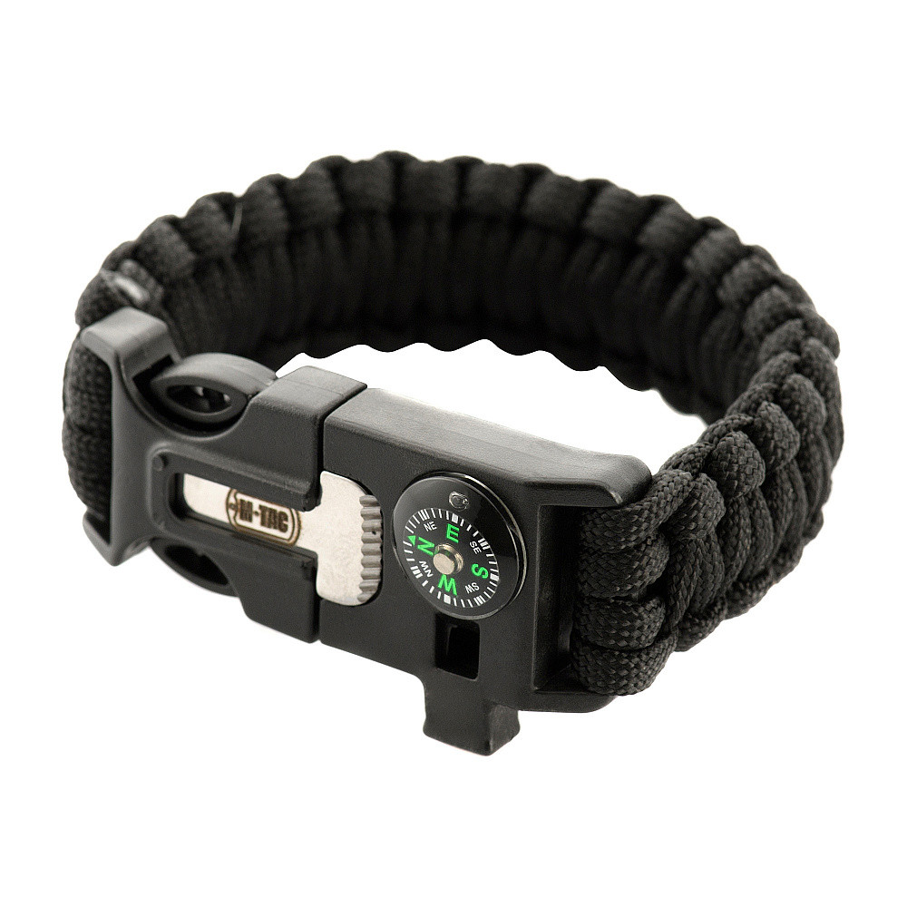Náramok para M-Tac Paracord Multi - čierny, L