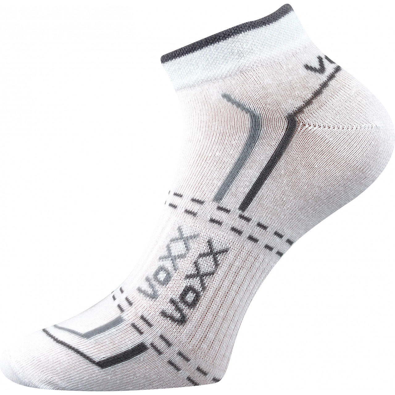 Ponožky unisex klasické Voxx Rex 11 - biele, 35-38