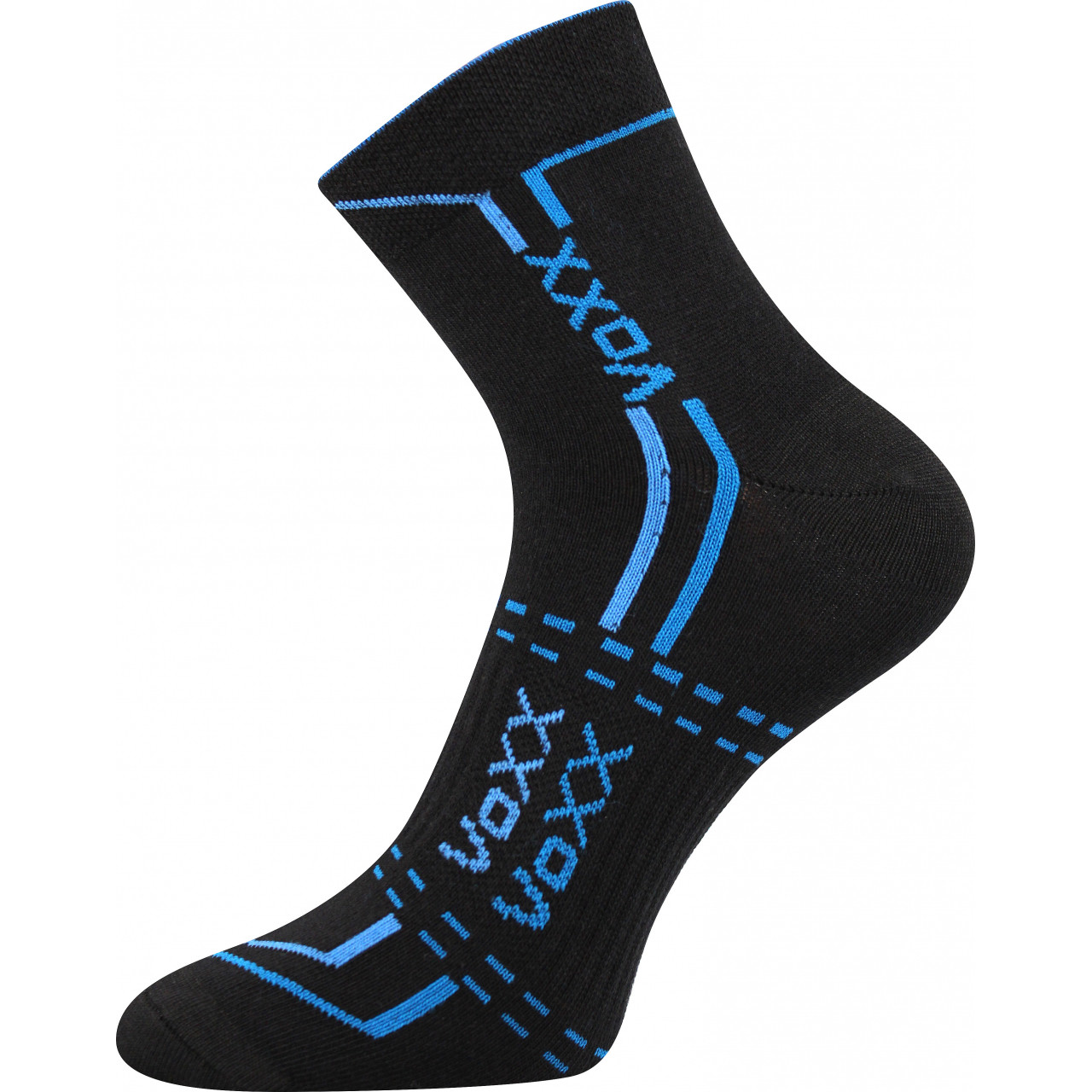 Ponožky unisex klasické Voxx Franz 03 - čierne, 35-38