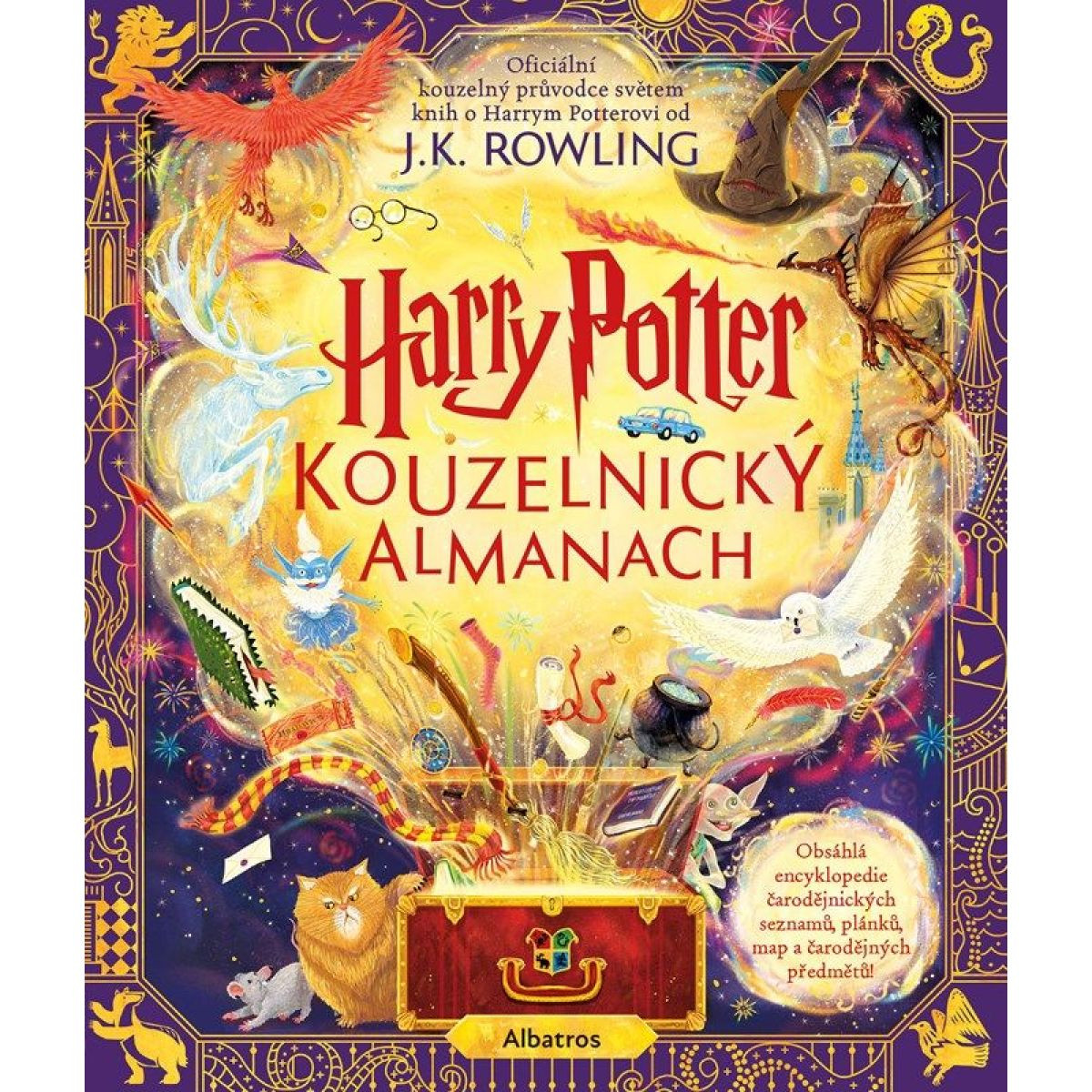 Harry Potter: Kouzelnický almanach - Joanne K. Rowling,Kateřina Hajžmanová