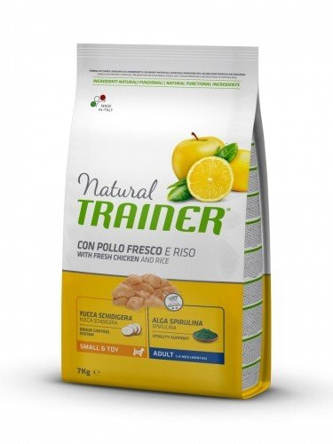 Trainer Natural Mini Chicken, Rice & Aloe vera - výhodné balenie 2 x 7 kg