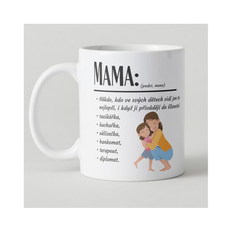 KH7-2 DR Hrnček - MAMA zo slovníka, 330ml