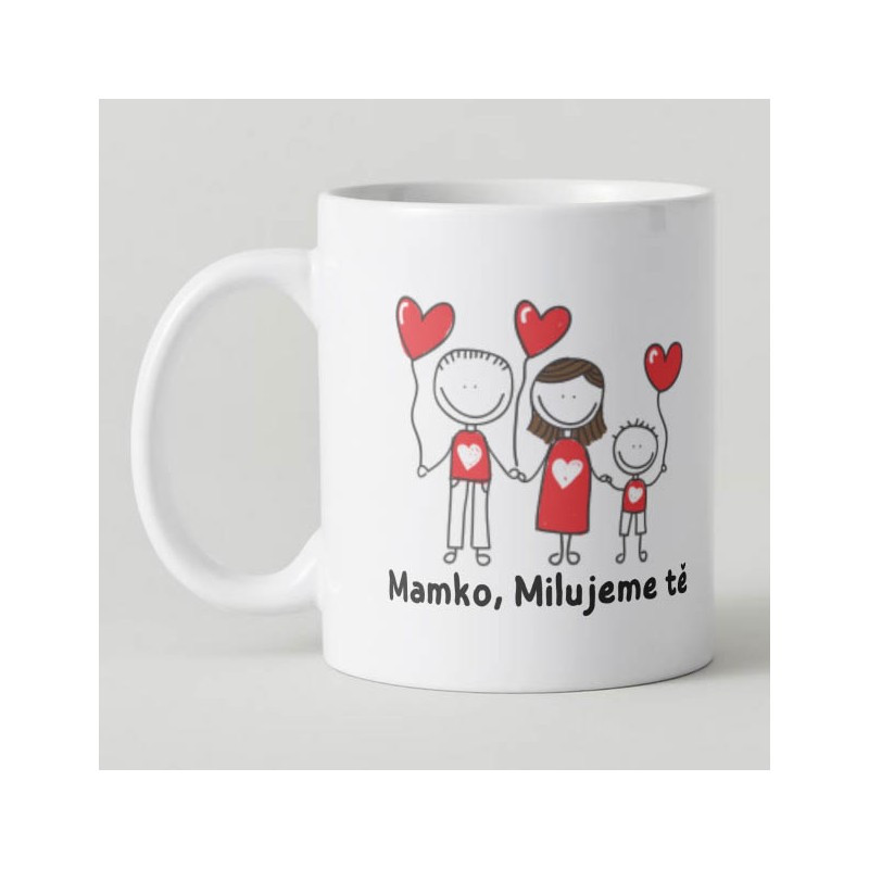 KH7-10 DR Hrnček - Mamka, Ľúbime ťa, 330ml