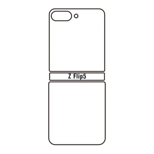 Ochranná fólia Lensun Samsung Galaxy Z Flip 5 - transparentná