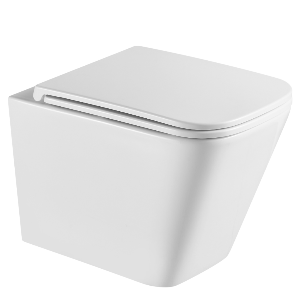 INVENA - Závesná WC misa FLORINA, vrátane soft/close sedátka CE-94-001-L