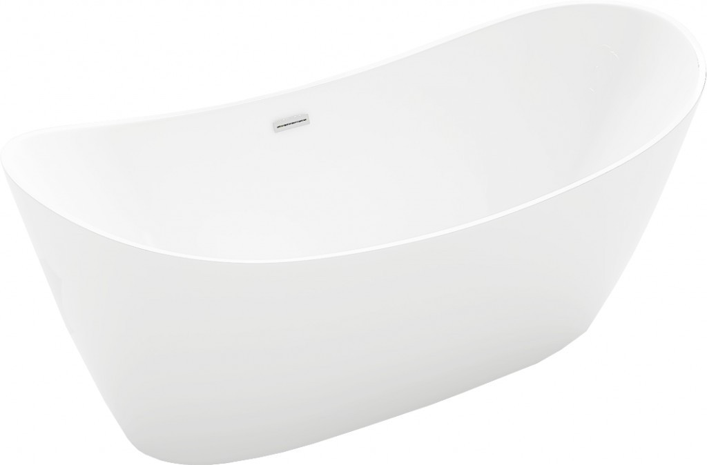MEXEN - Montana voľne stojaca vaňa 180 x 80 cm biela bez sifónu a prepadu 52011808000-SS