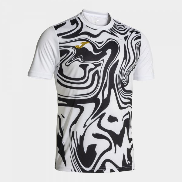 CAMISETA MANGA CORTA LION II BLANCO NEGRO L